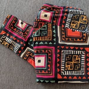 Lularoe Multicolored OS Leggings